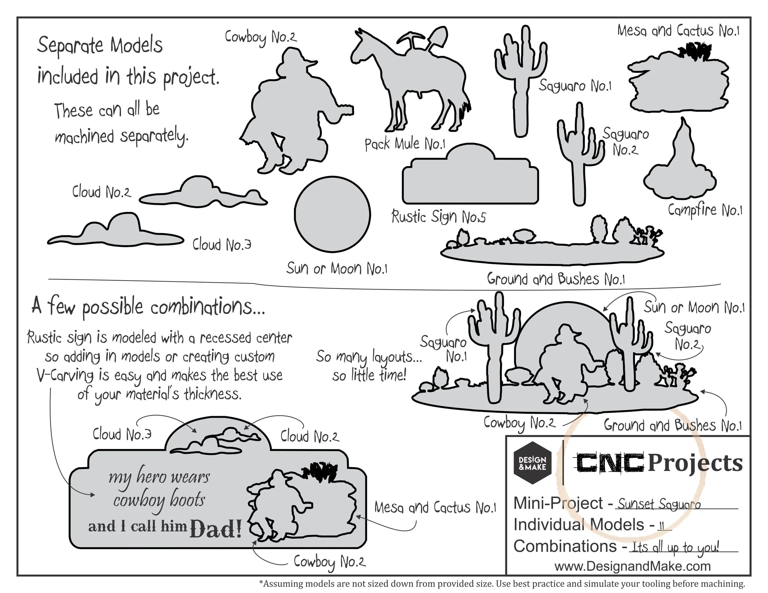 Project Sheet - Click to enlarge.