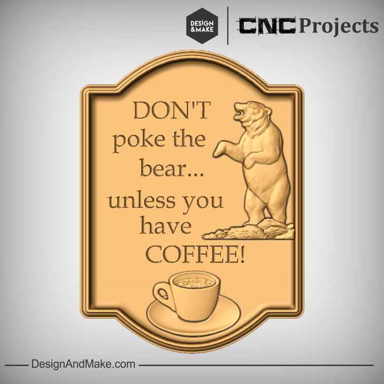 Don't poke the bear unless you have coffee!