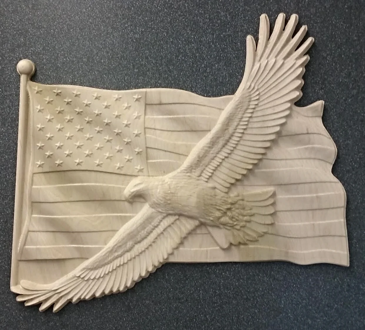The material Don used was Poplar.