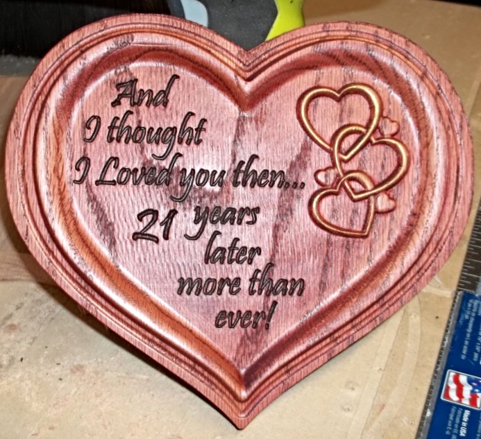 "And I thought I loved you then... 21 years later more than ever!"