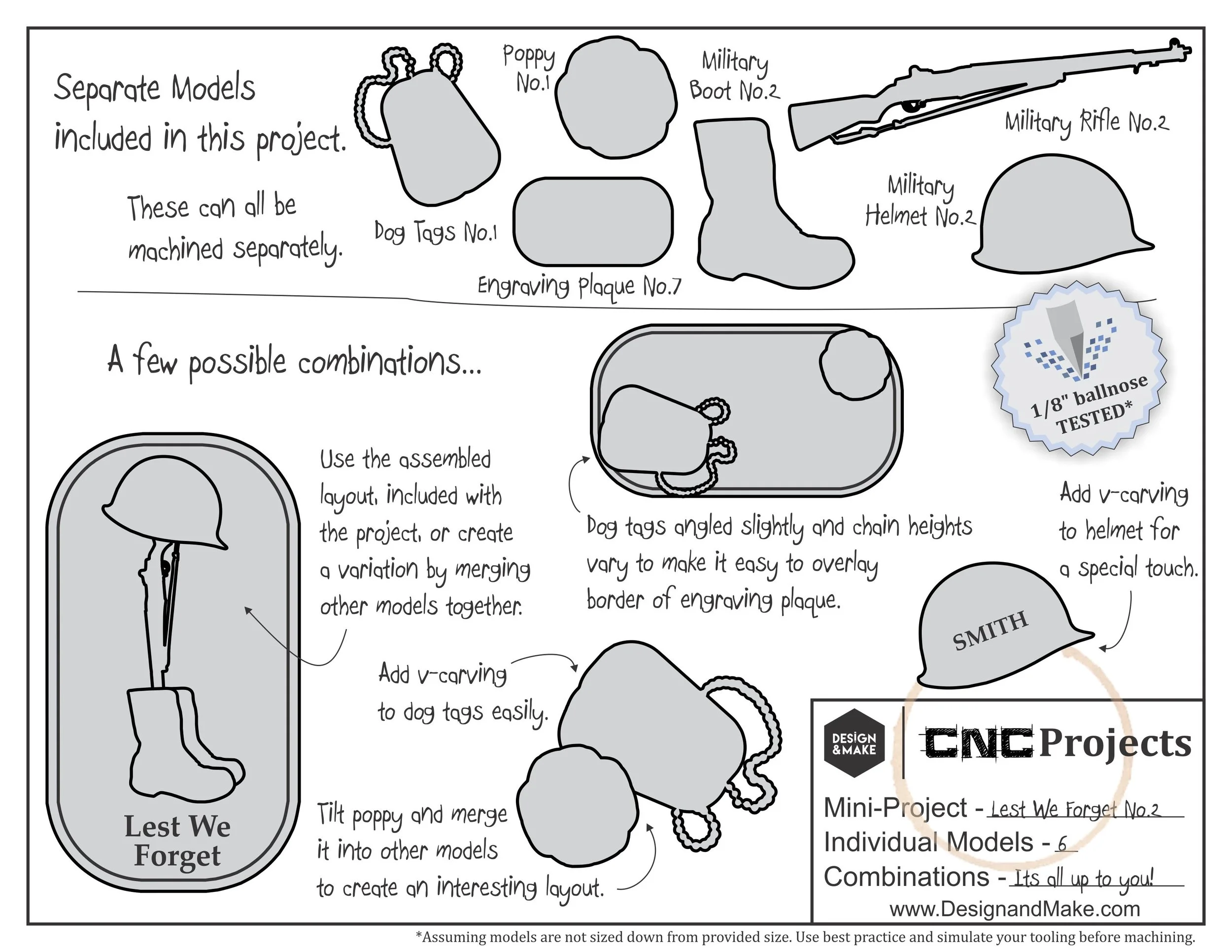 Project Sheet - Click to enlarge.
