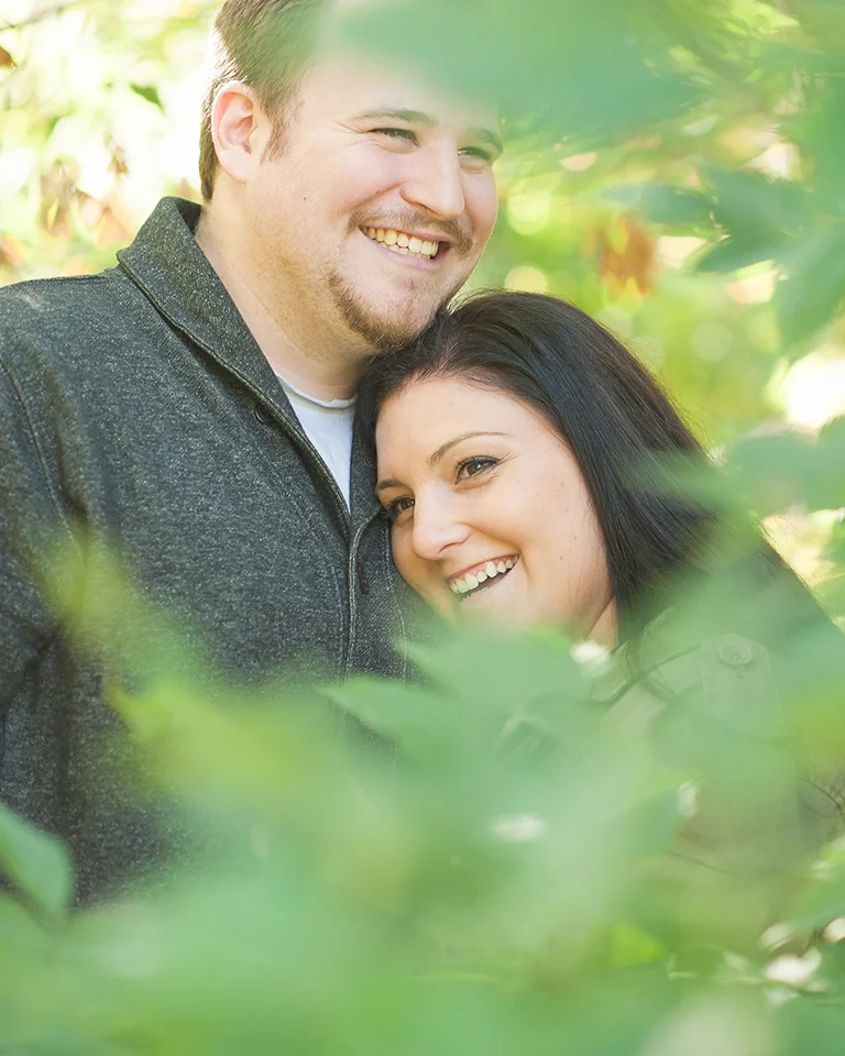 Ashley & Eric's Engagement Session at Dick's Dam Park in Bolton