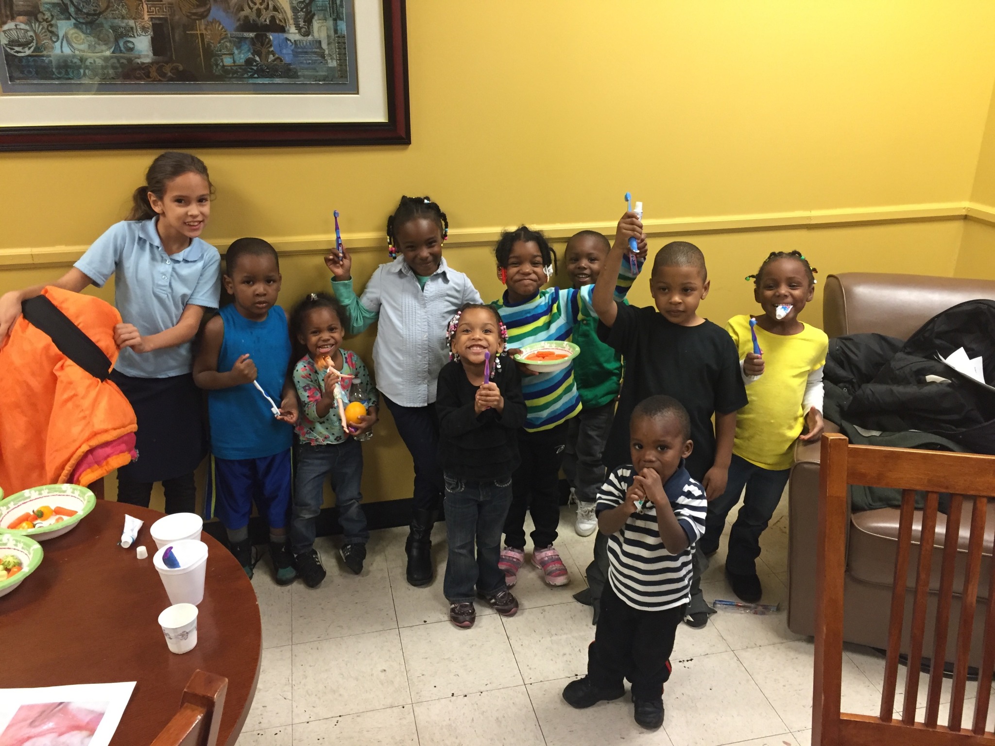 Street Medicine Detroit wellness seminars teach kids the importance of proper dental hygiene