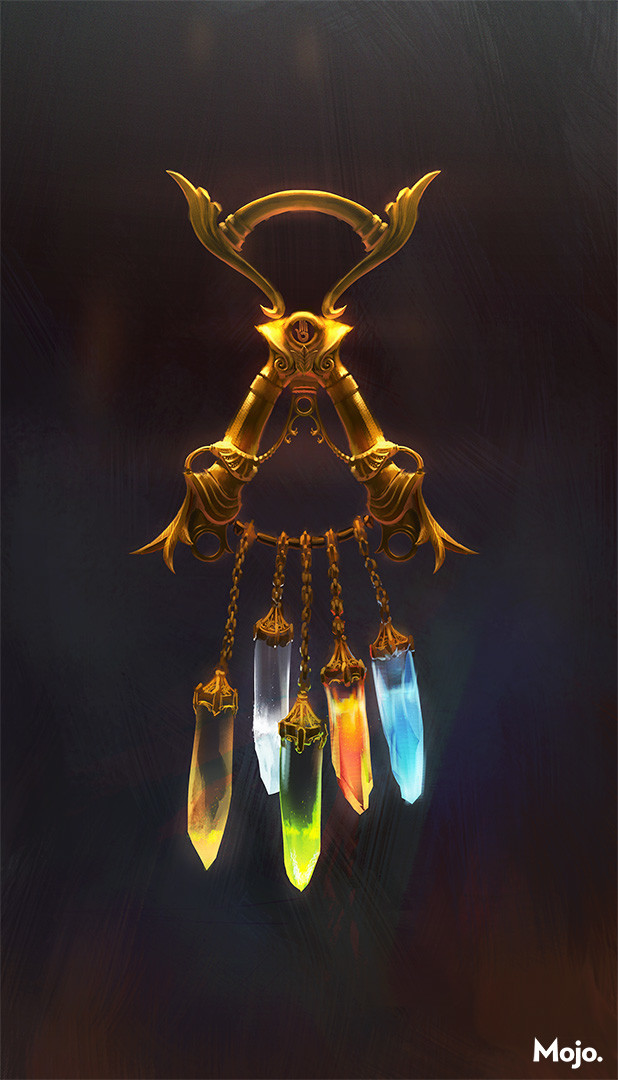 The Mana carrier, also functions as a torch.