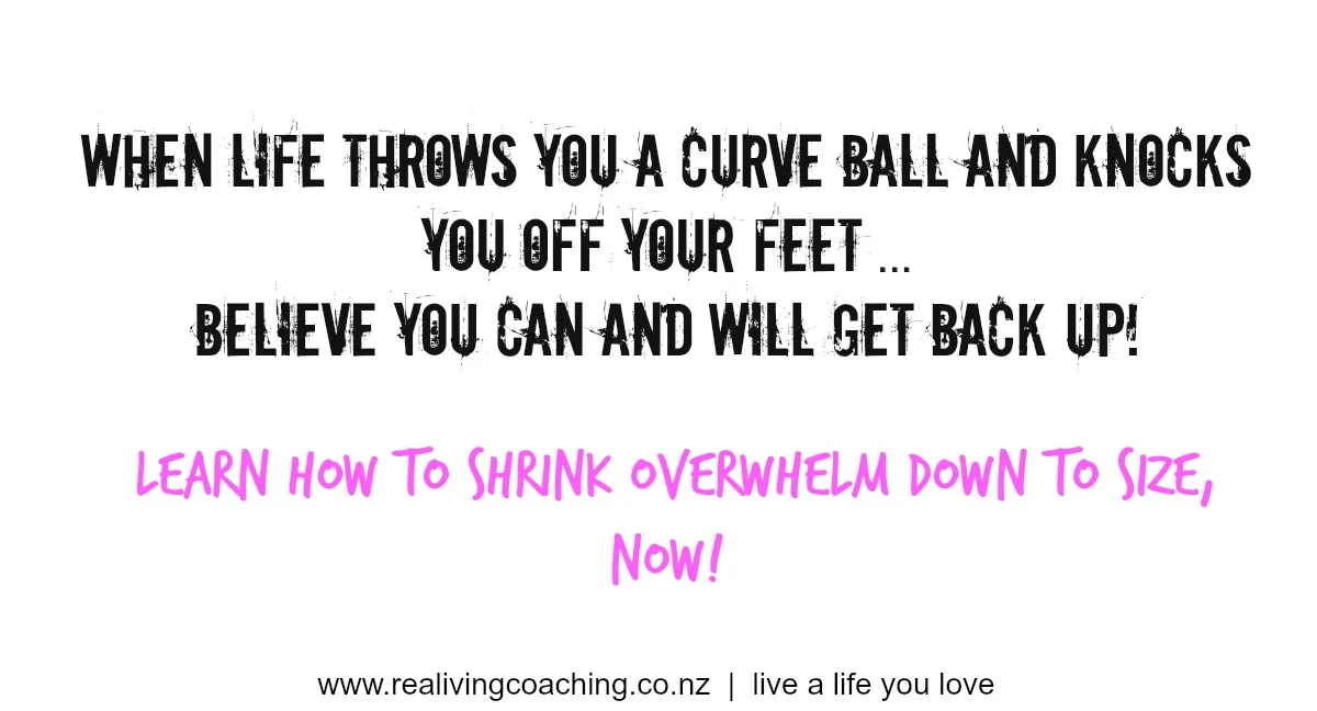 Shrink overwhelm down to size, now!