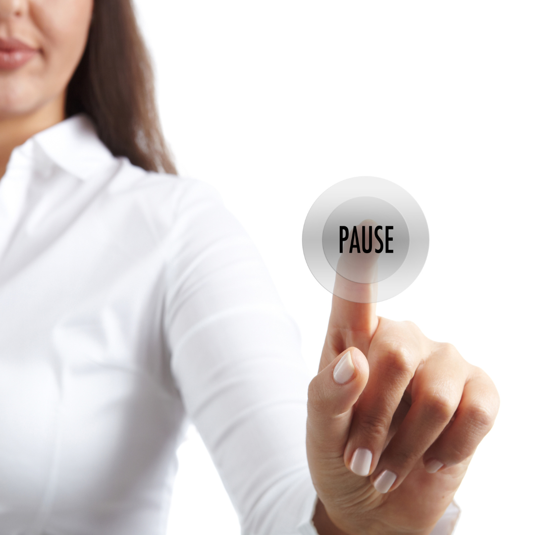 Why pausing can help you live well