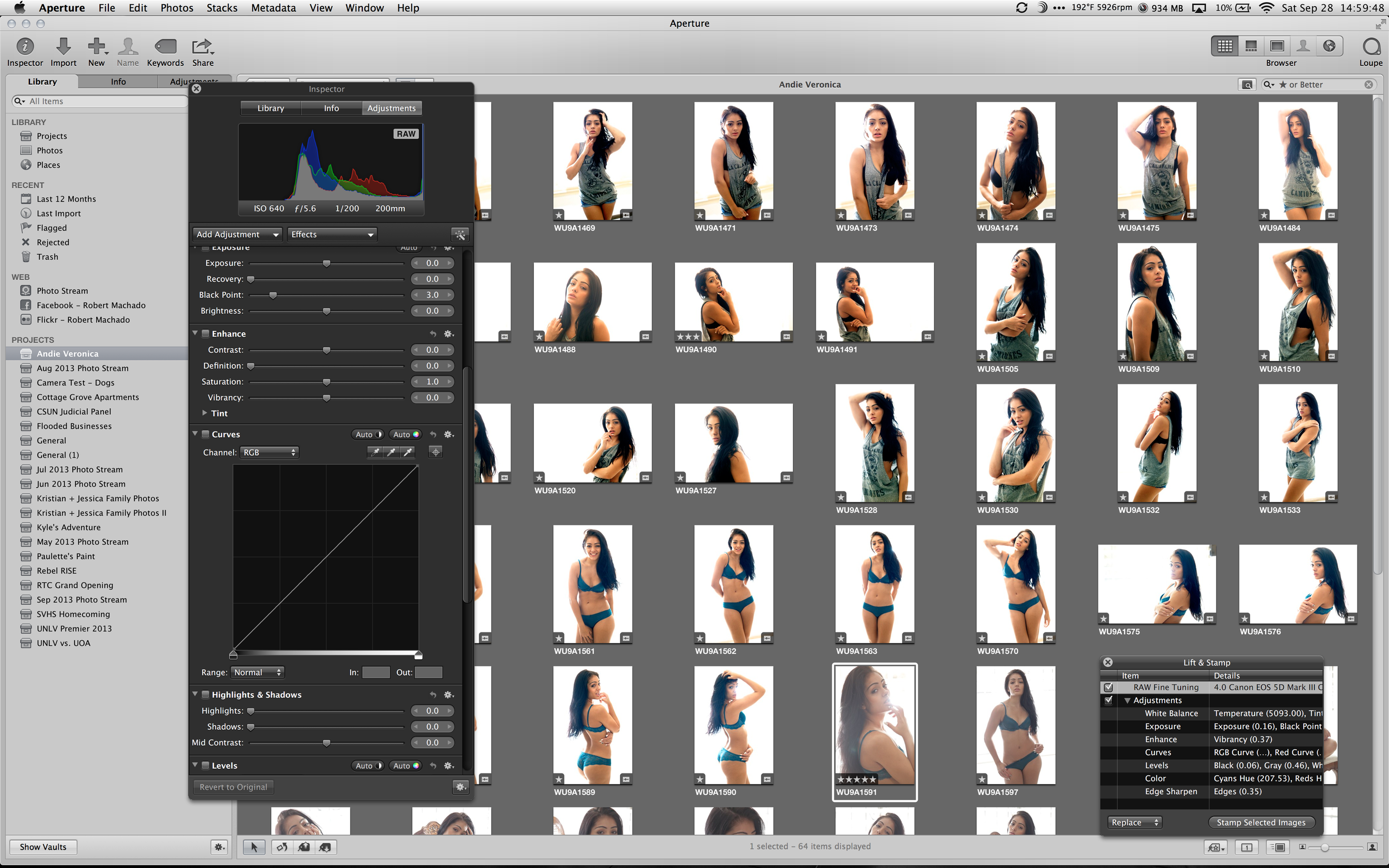 Import all my images and organize them accordingly.