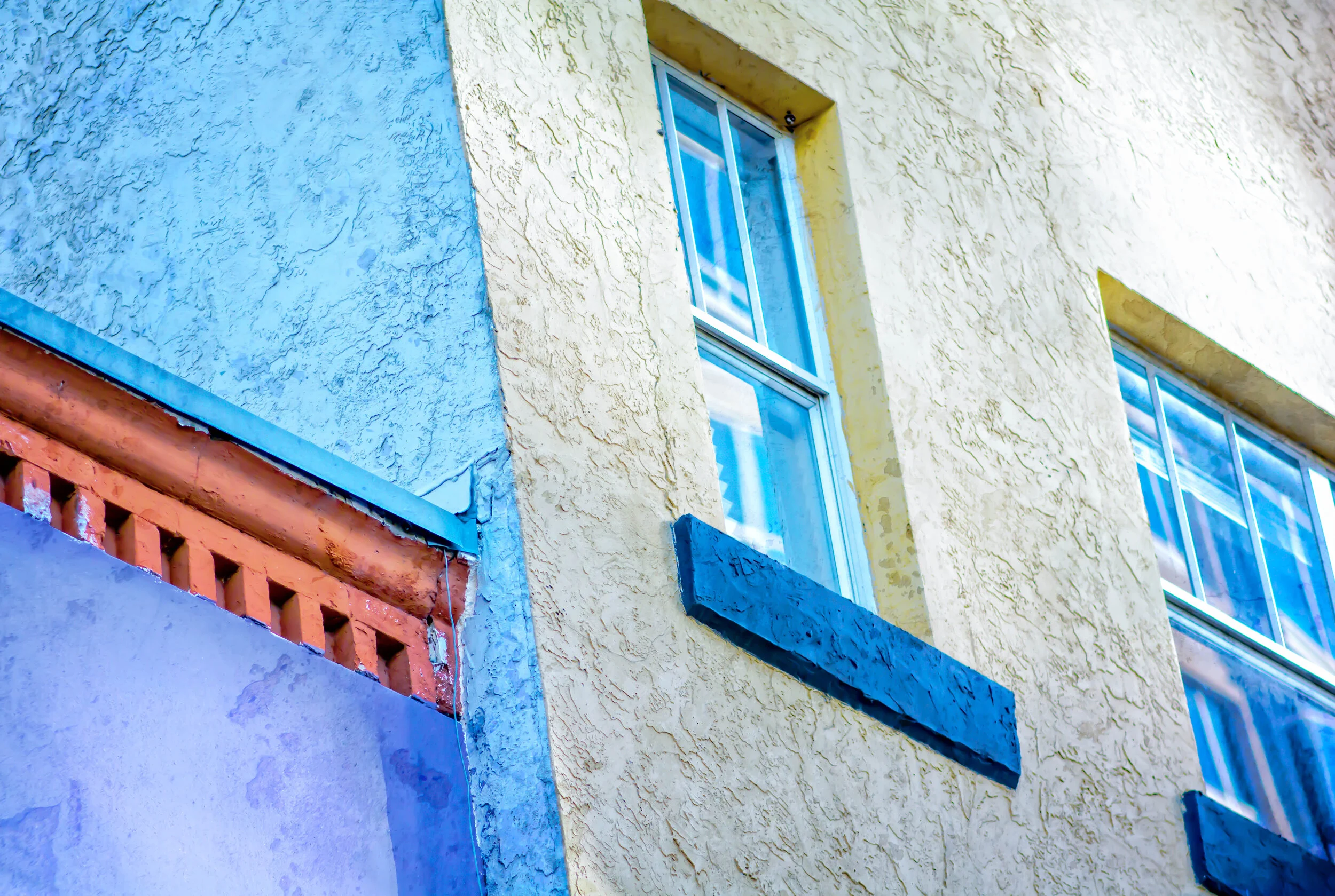 Blue Stucco
