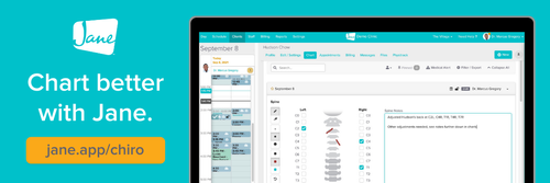 Improving Your Chiropractic Practice Workflow with Jane.app and Online  Booking — The Evidence Based Chiropractor- Chiropractic Marketing and  Research