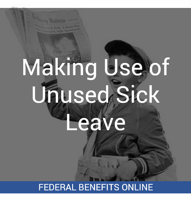 Making Use of Unused Sick Leave