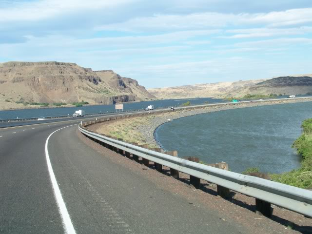 Interstate 84 near the Deschutes River