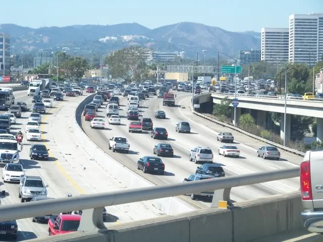 Good thing the L.A. traffic is light.