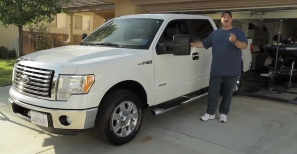 Bill Siemantel in his new Ford F-150 EcoBoost