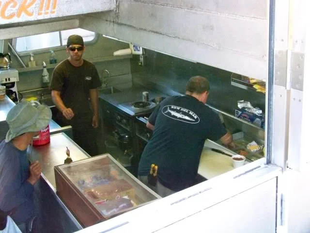 The Galley; Hot grill, snacks, cold soft drinks & beer, life is good