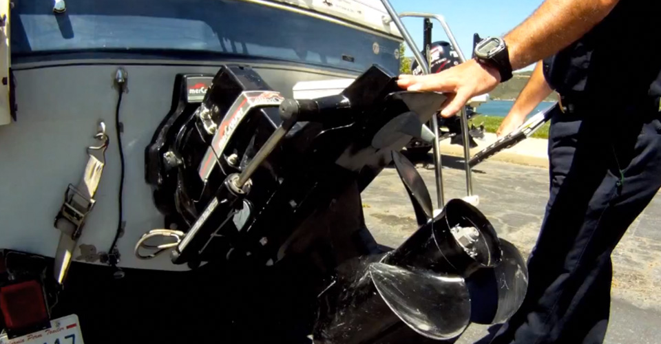 Castaic Lake, Clean and Dry Inspections Part 2 Starting at the boat (theBBZtv)