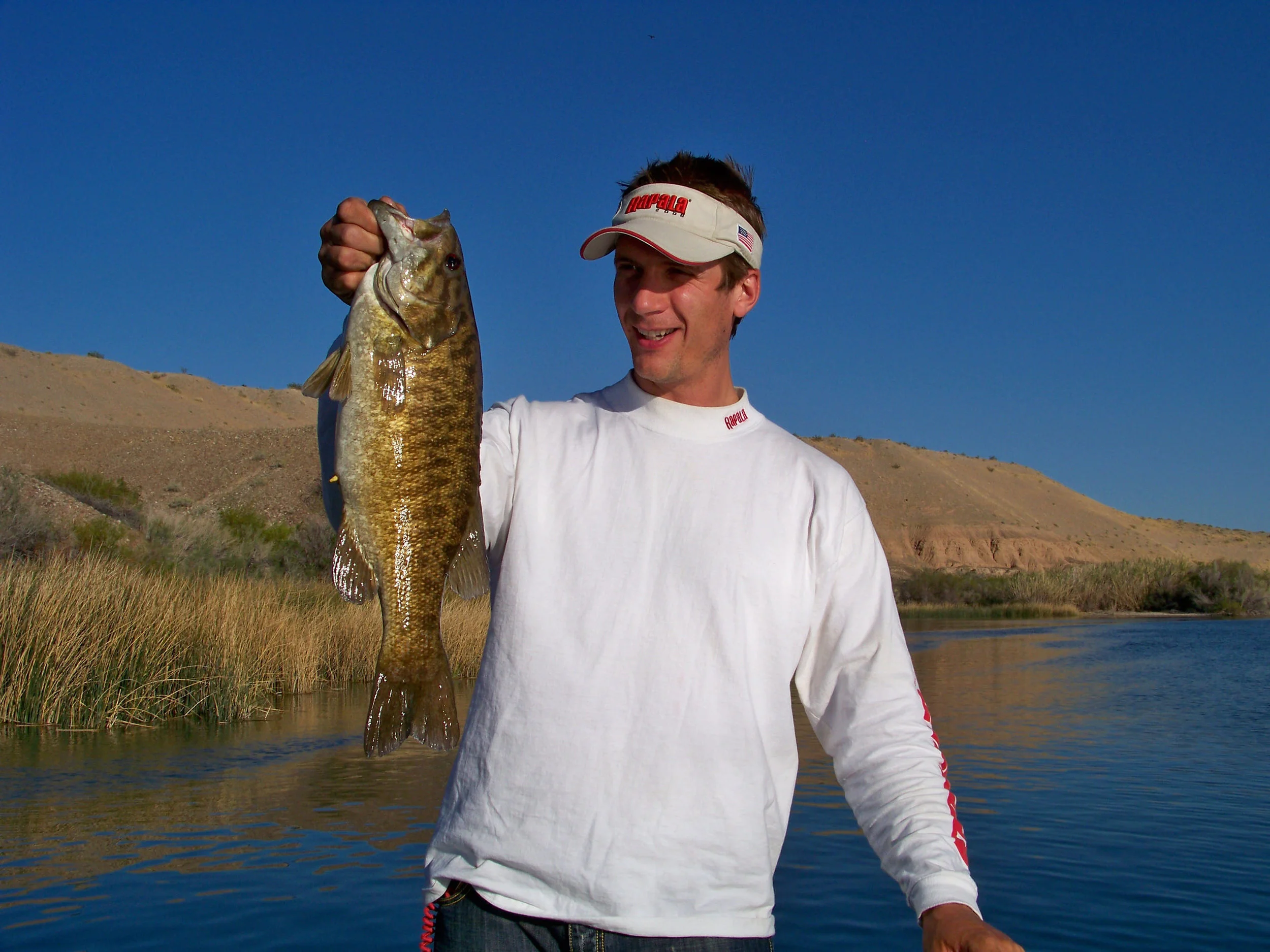 Havasu has an equal mix of both quality largemouth and stout smallmouth. Despite popular believe you can win here with smallmouth, just ask this champion.