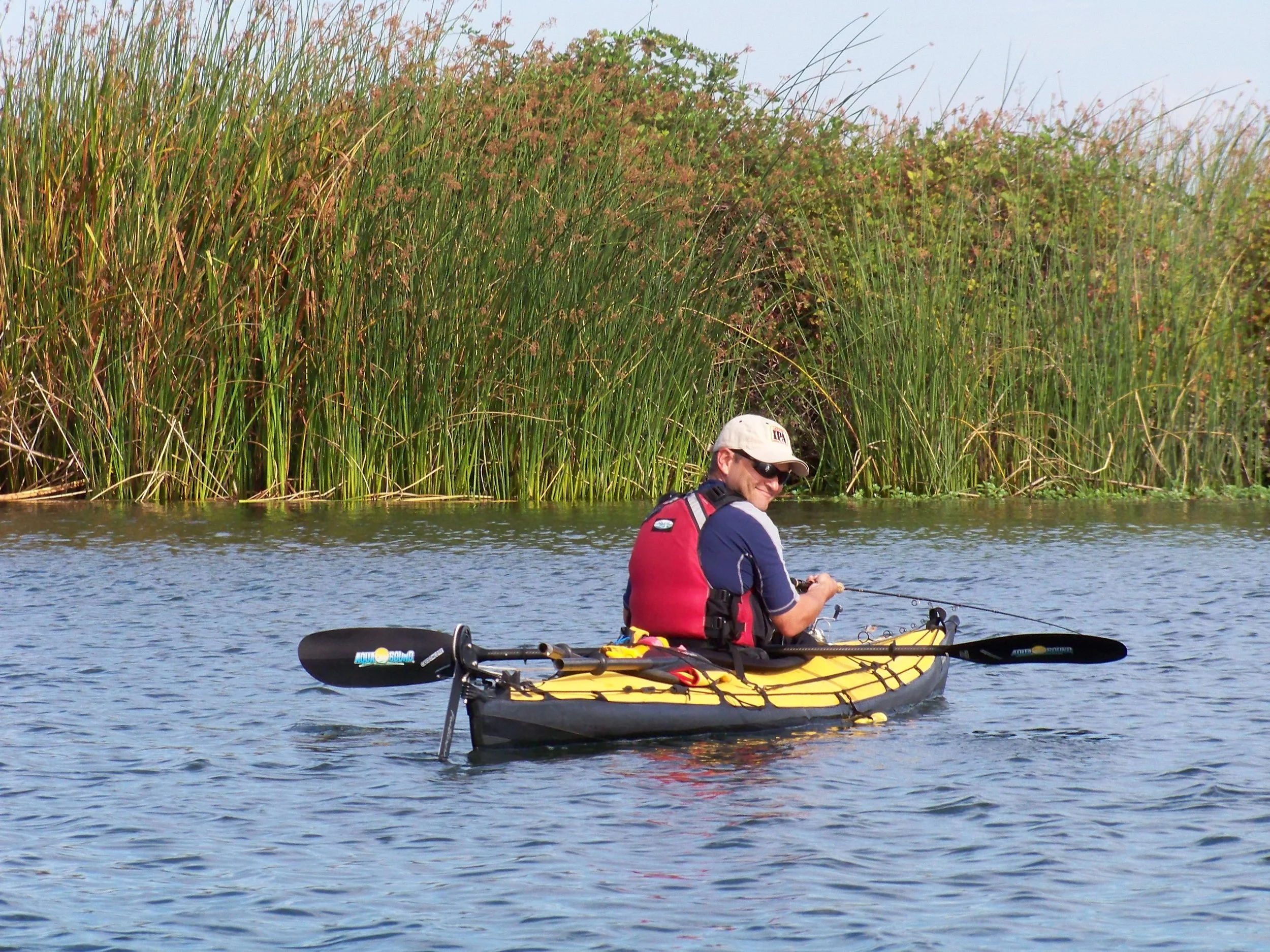 Kayak angler