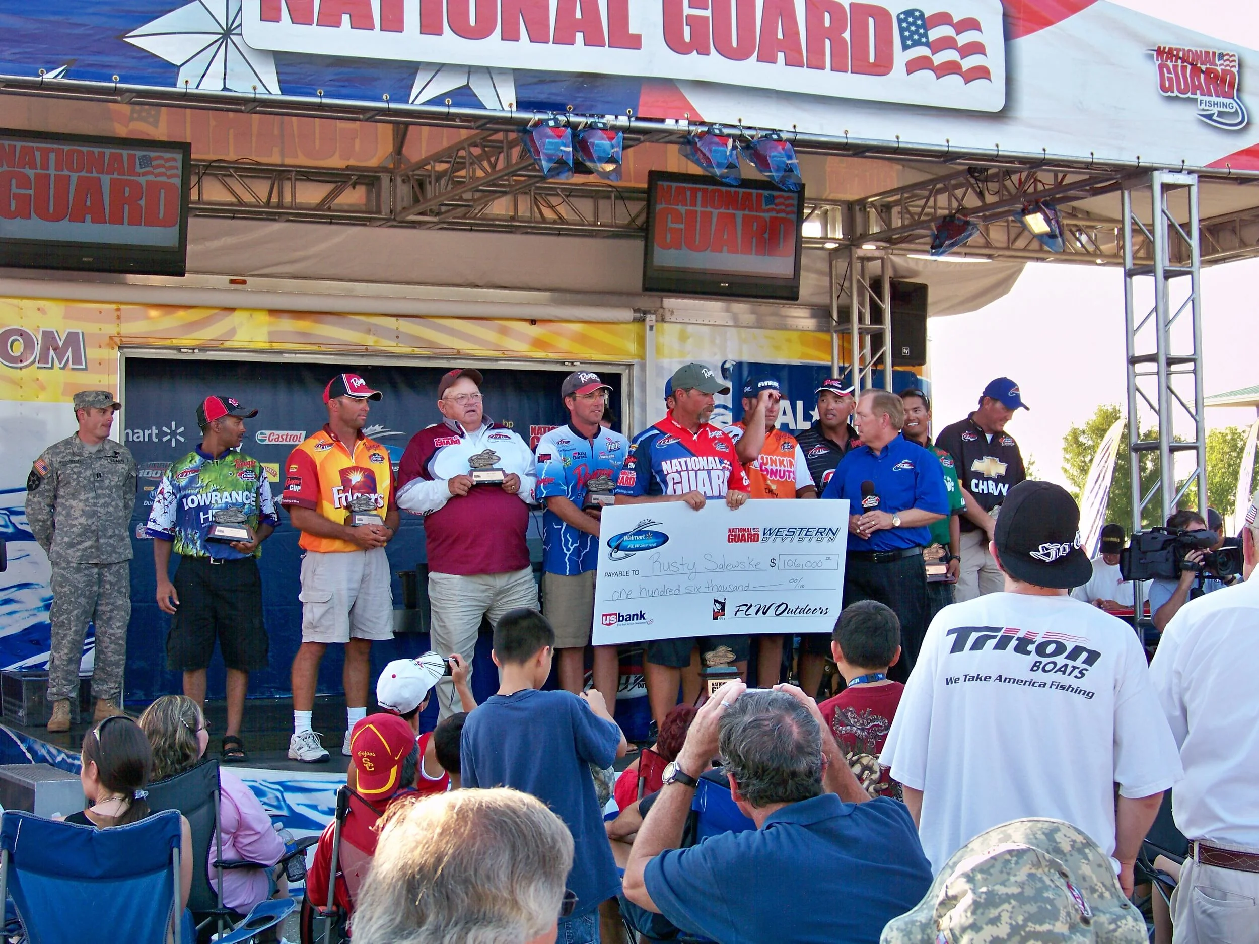 …including some of the best pro bass anglers anywhere…