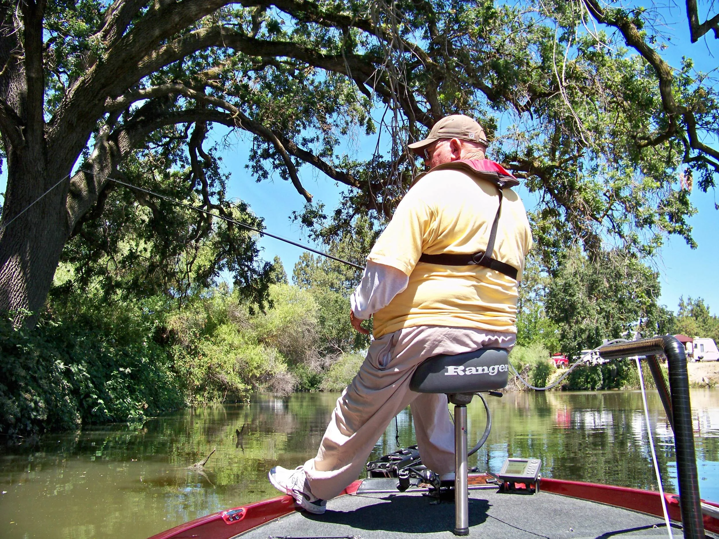 The Delta is also home to a legend; the father of flipping Dee Thomas fishing the Old River