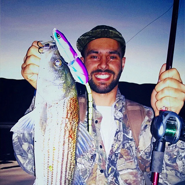 BBZ-1 Rat whacked a striper!