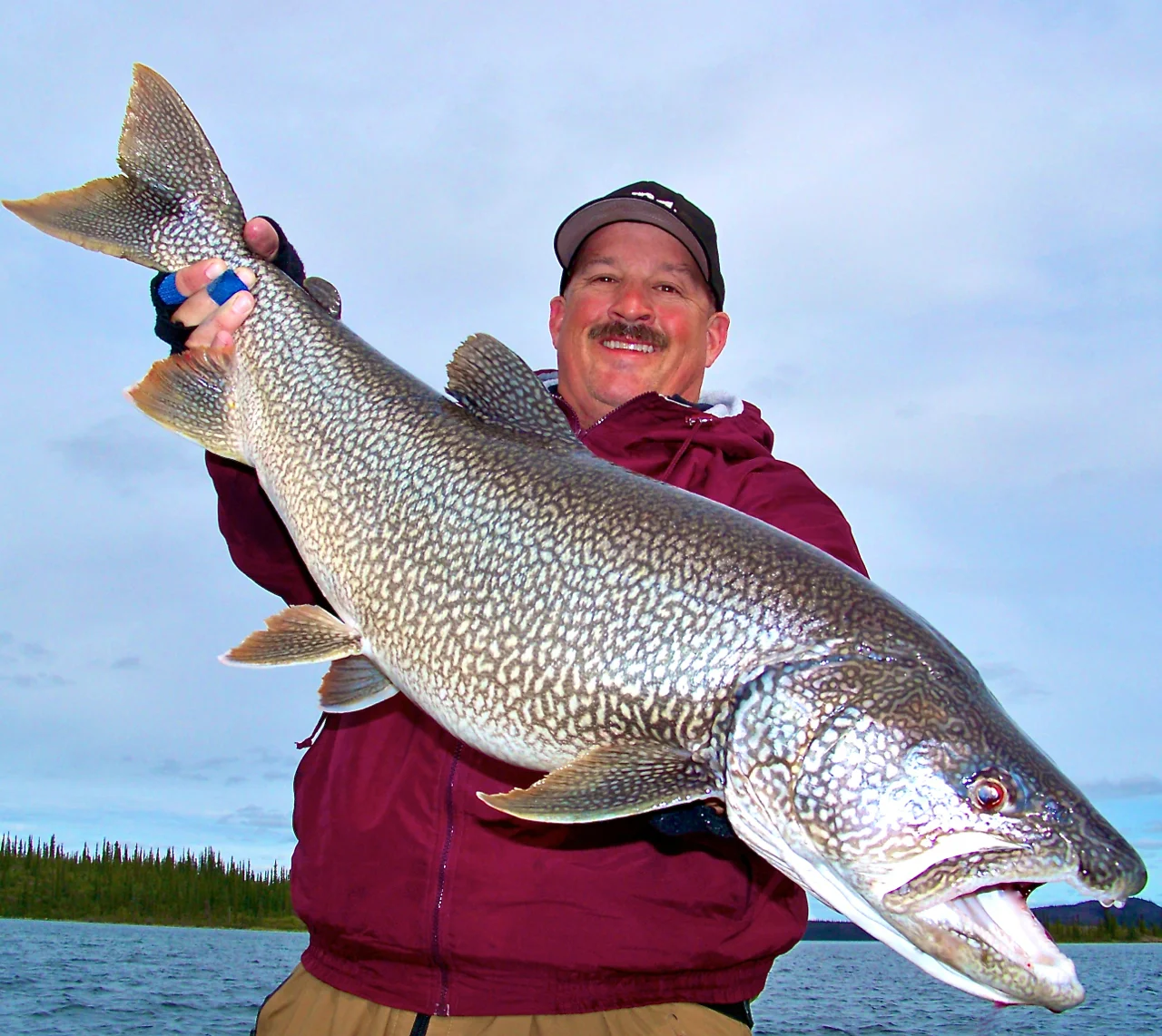 TheBBZtv @ Great Bear Lake in the NWT- Catching Lake Trout on Tubes