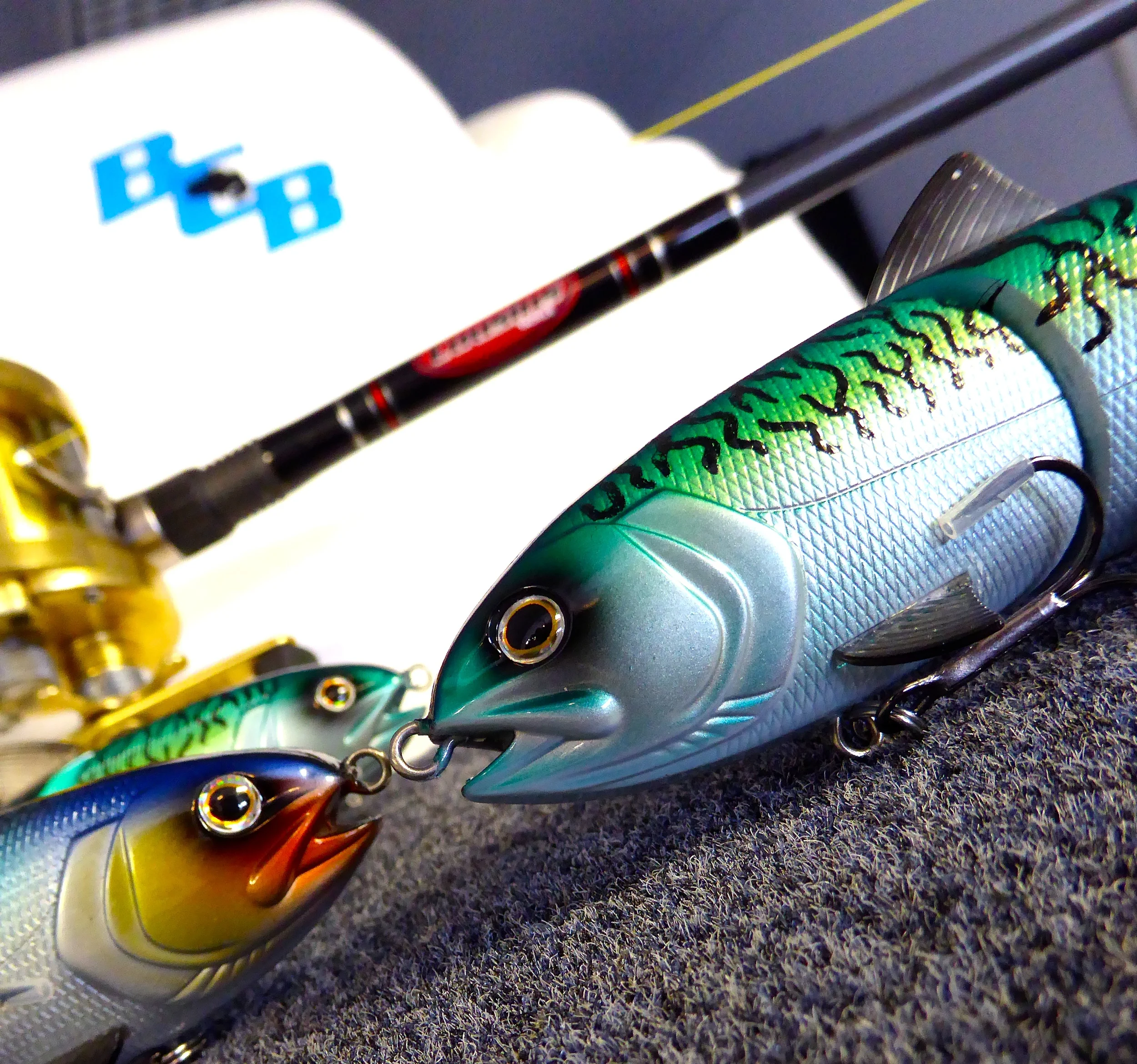 SPRO 6" BBZ-1 in Slow Sink "Mackerel and Sardine"