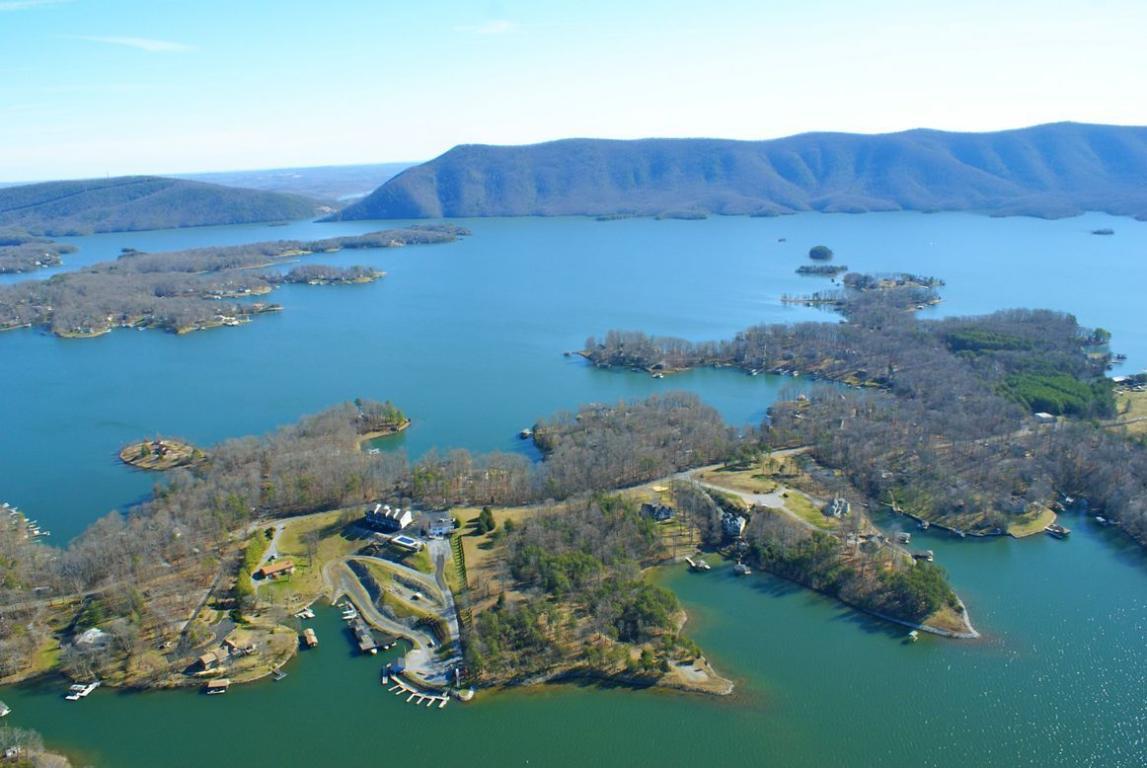 Arial Photo of Huddleston VA on Smith Mountain Lake (by www.trolia.com )