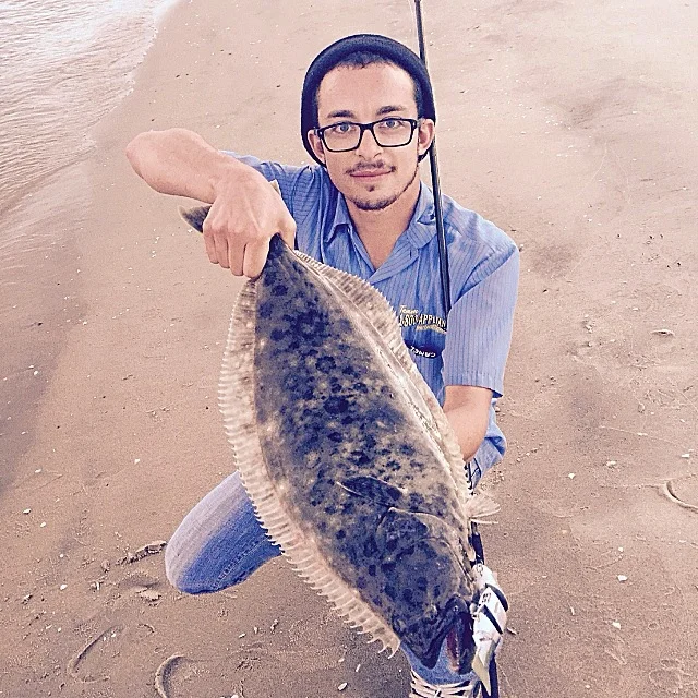 Stan Kaplun With A Great Halibut On A BBZ-1 6"