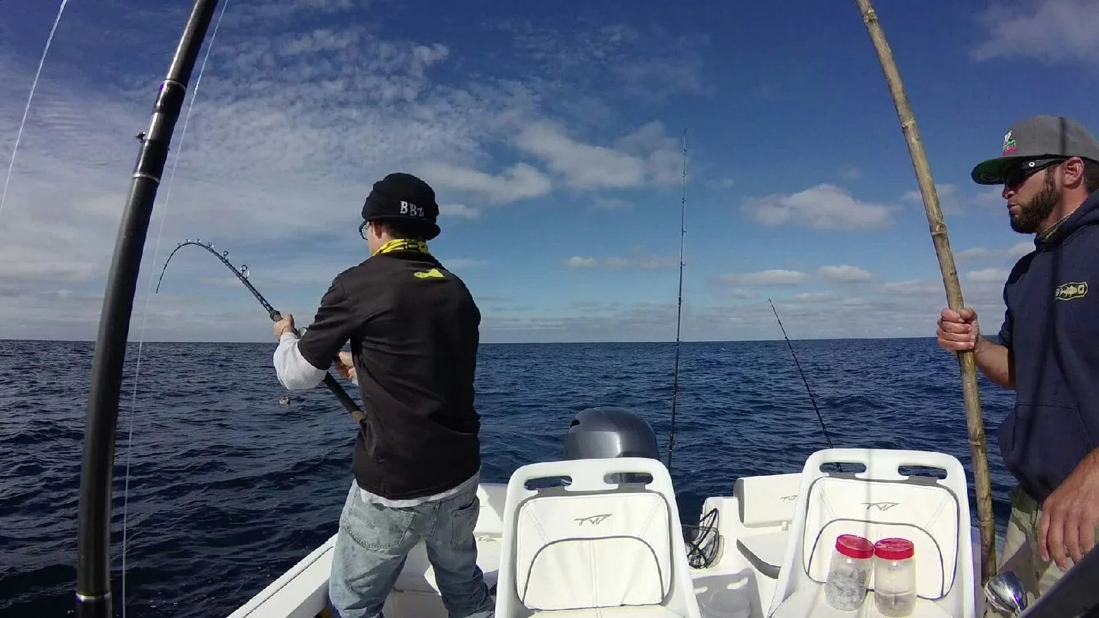 Stan hooked up with a YT @ 300' deep!