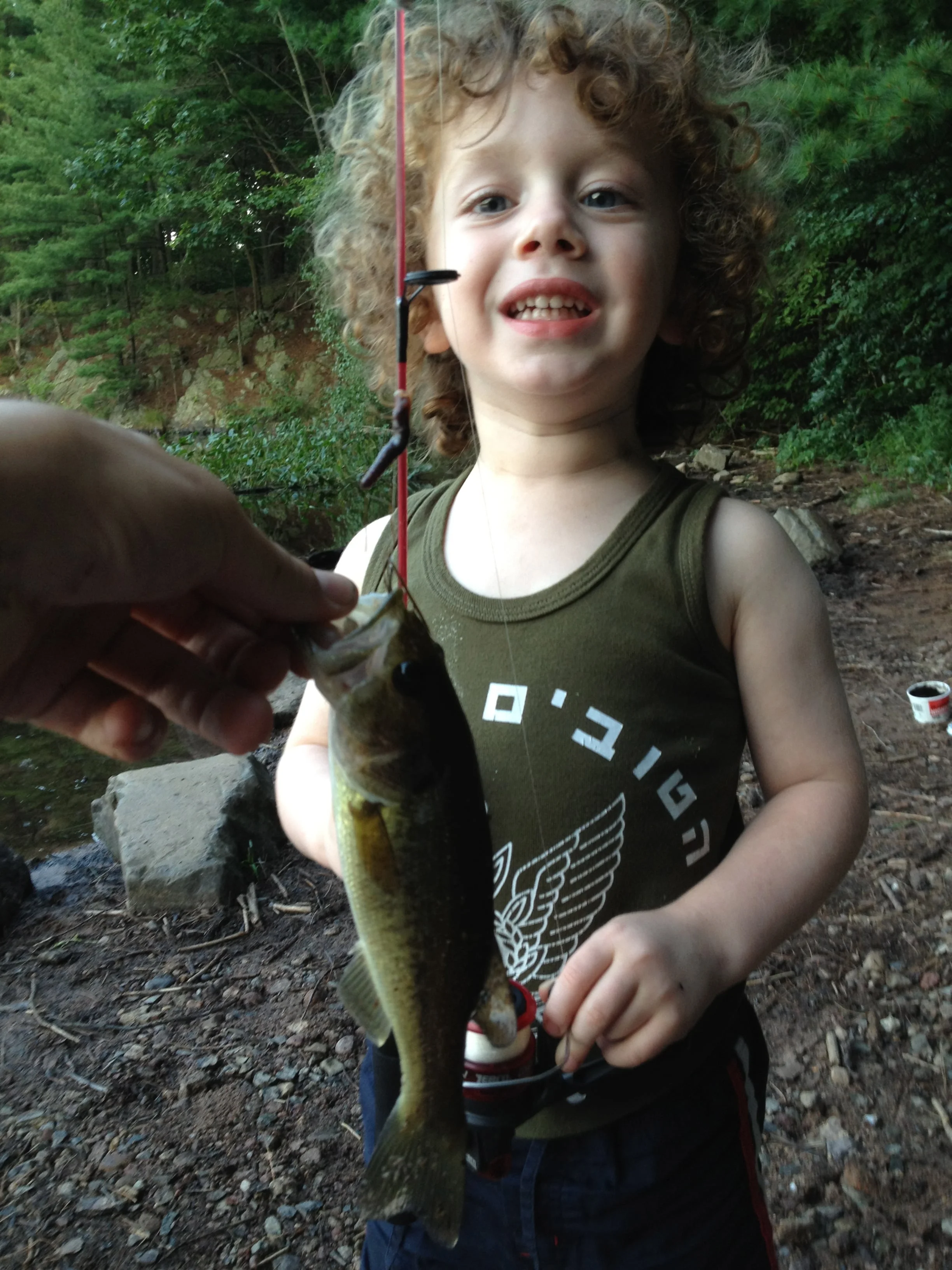 TBT: Do You Remember Your First Bass? Stan Kaplun Helps Out His Little Nephew For His First.