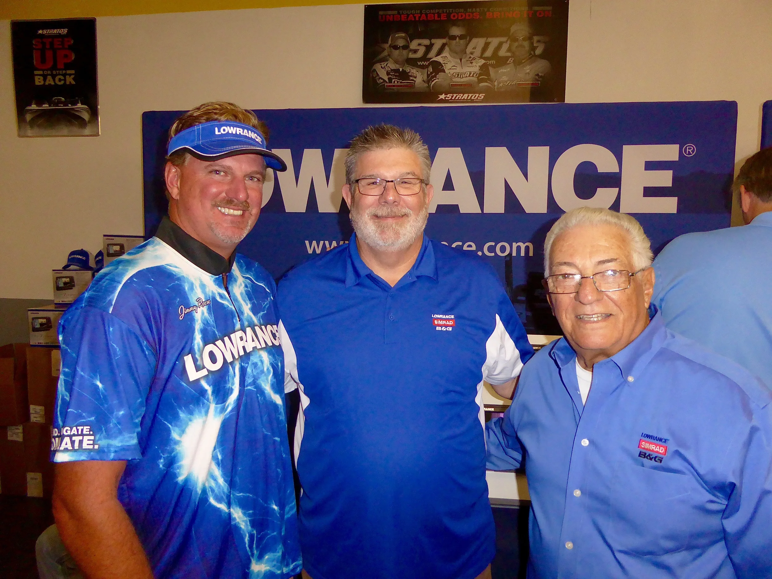 Jimmy Reese, Mike Campbell and Don Iovino