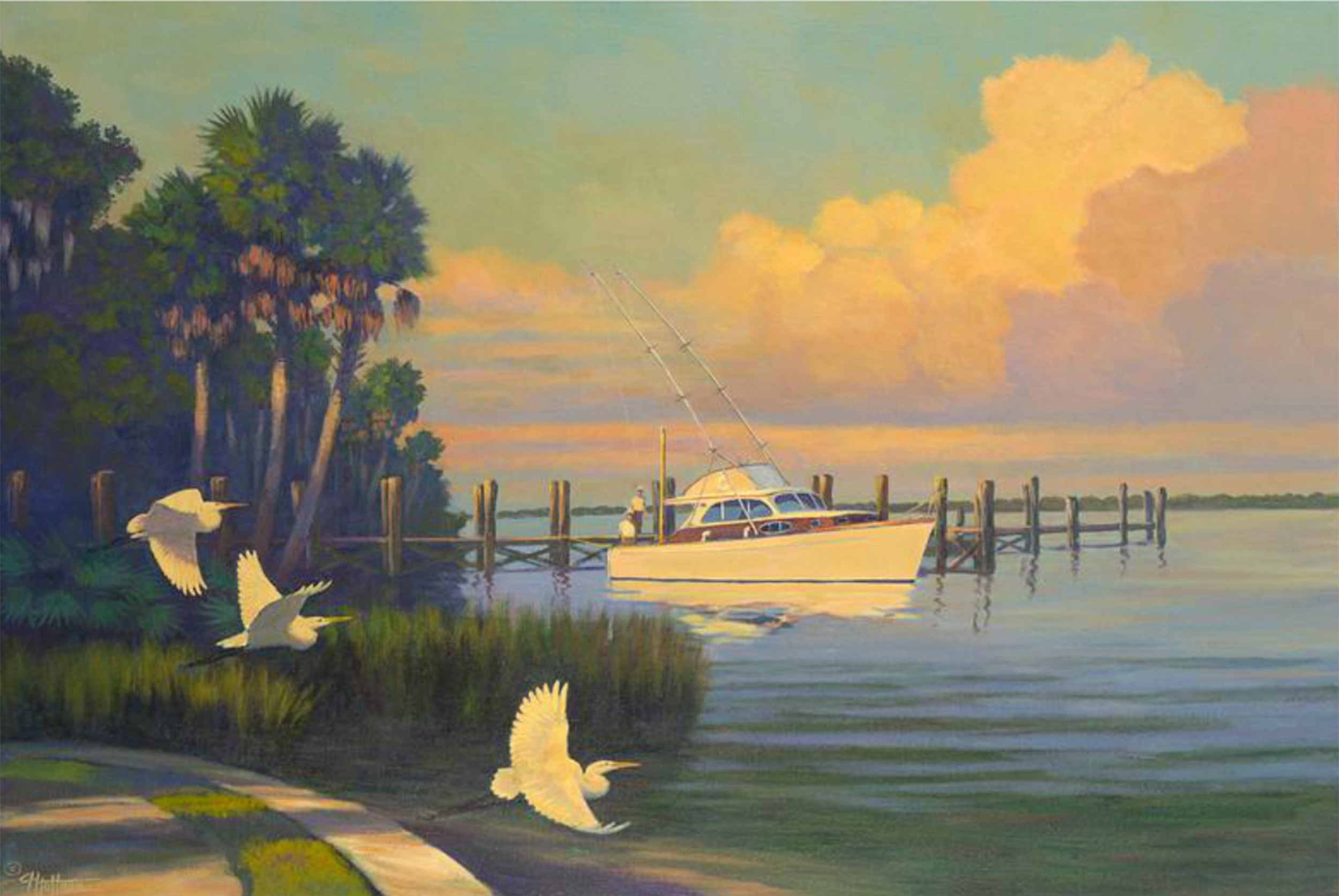 “Miss Chevy 2” – Rybovich hull #1 on the Indian River circa 1949