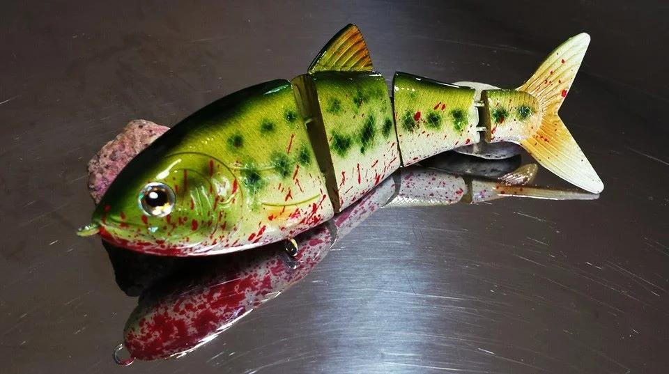 Bubonic places custom eyes into his work.