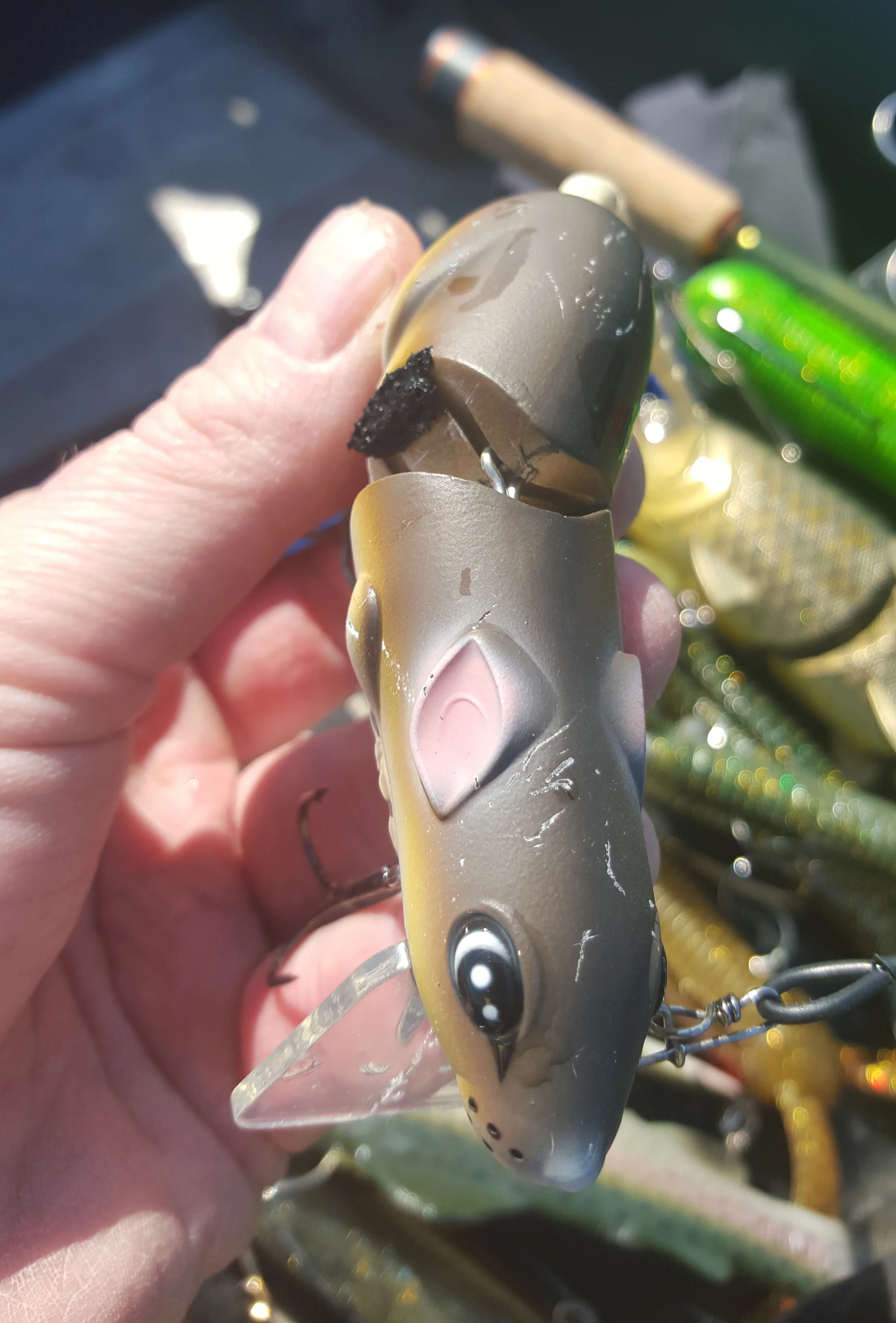 Lots of bite marks, I love it!