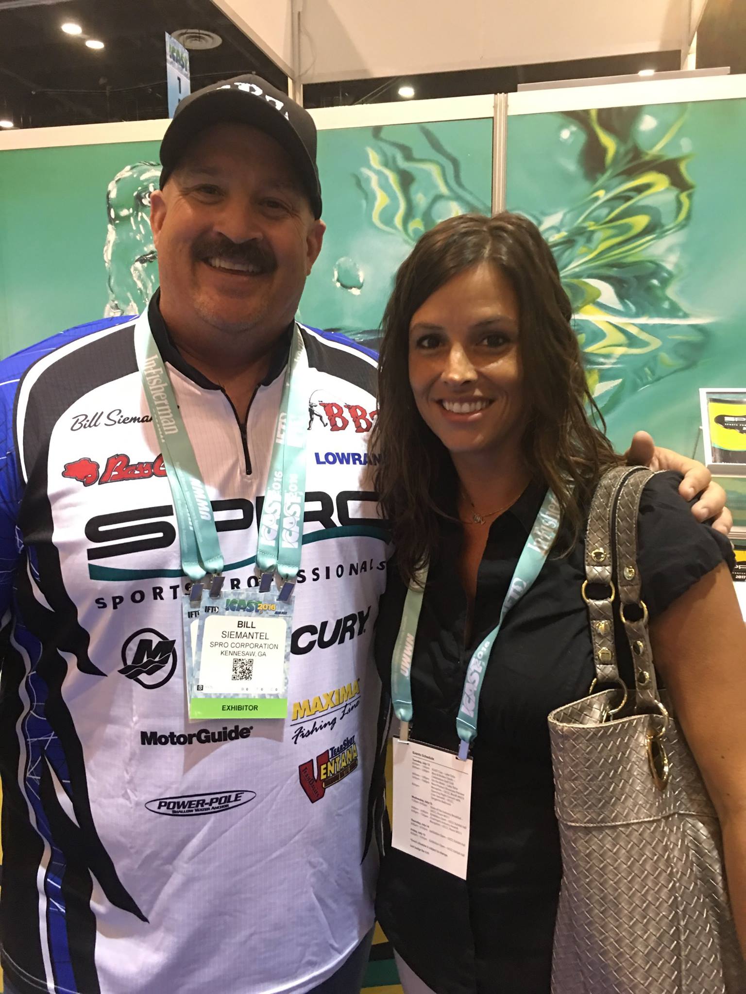 Sam making her rounds at this years ICAST 2016