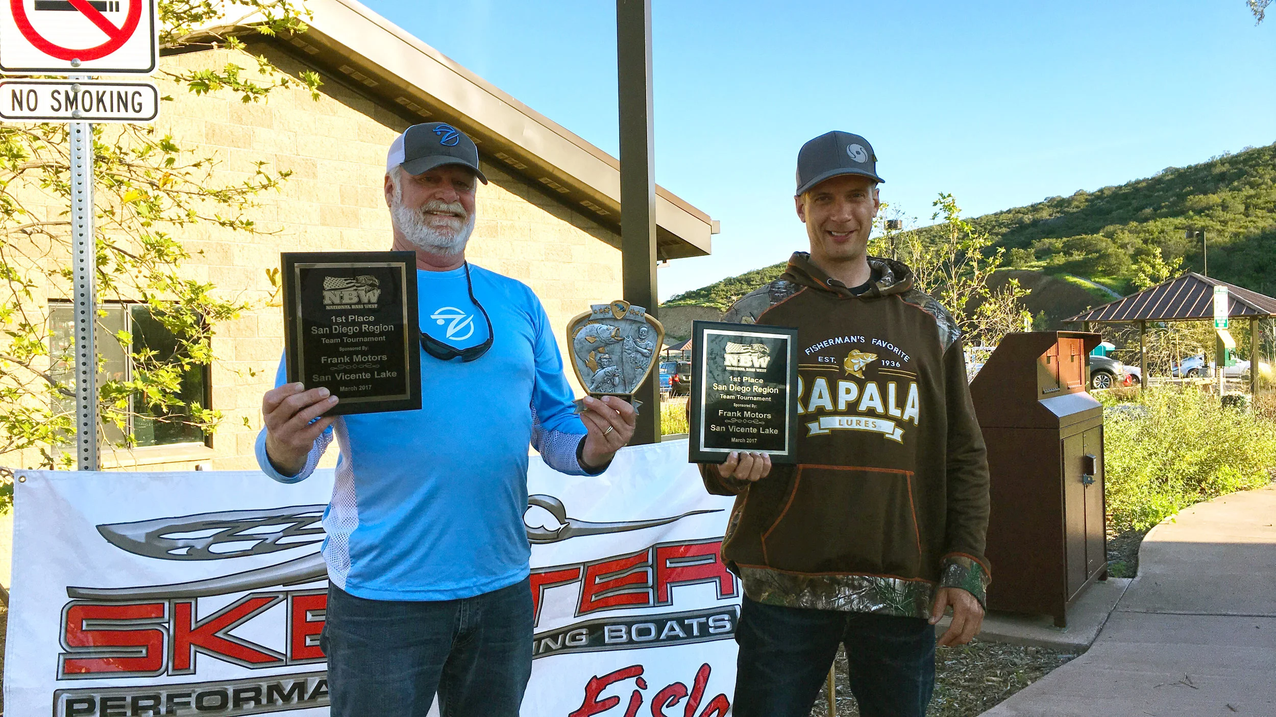 5 alive and released, the weights produced the win and big fish honors! Photo by Chris Clarke