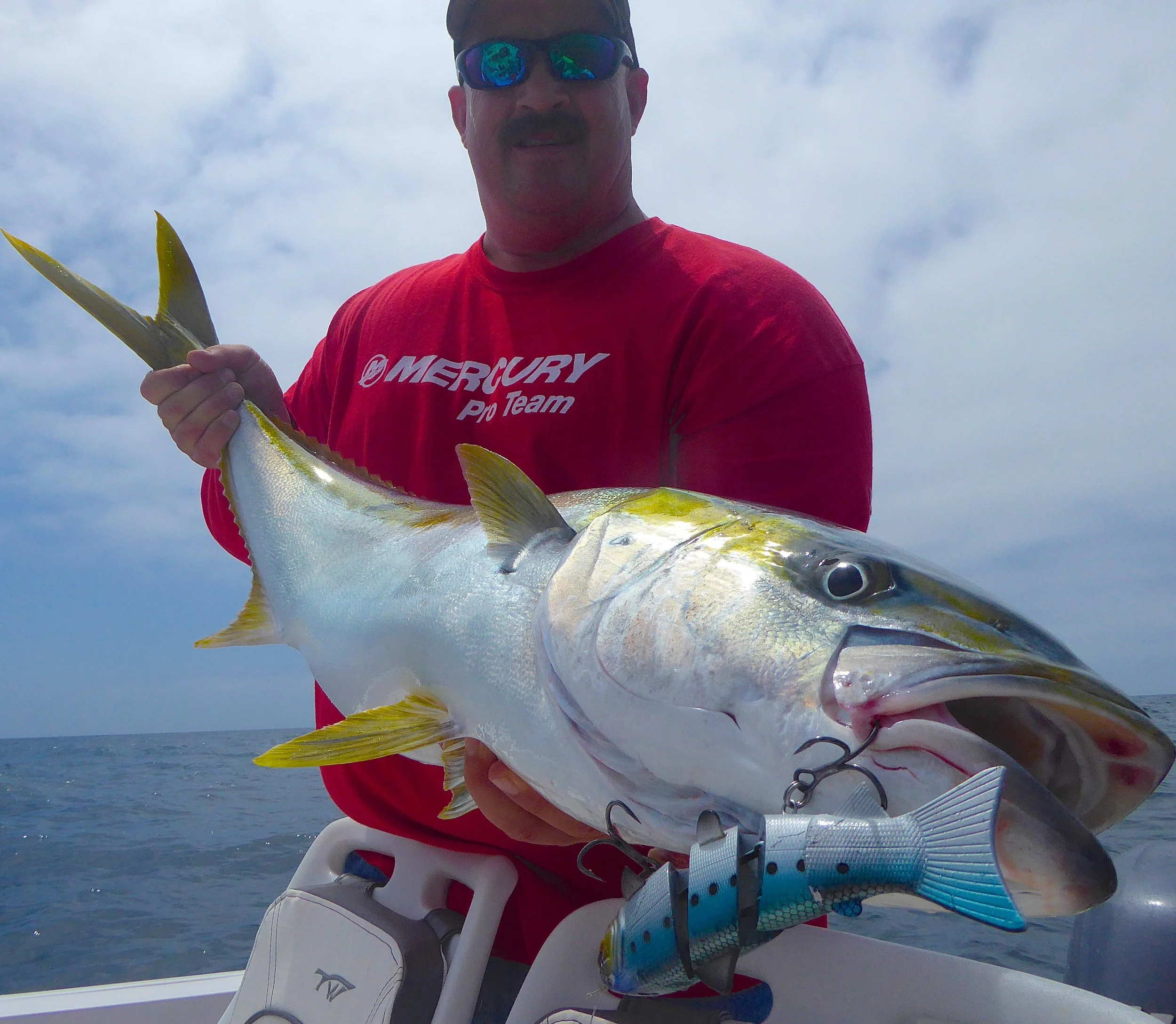 A truly balanced system will work with swimbaits / bigbaits in both fresh and salt water.