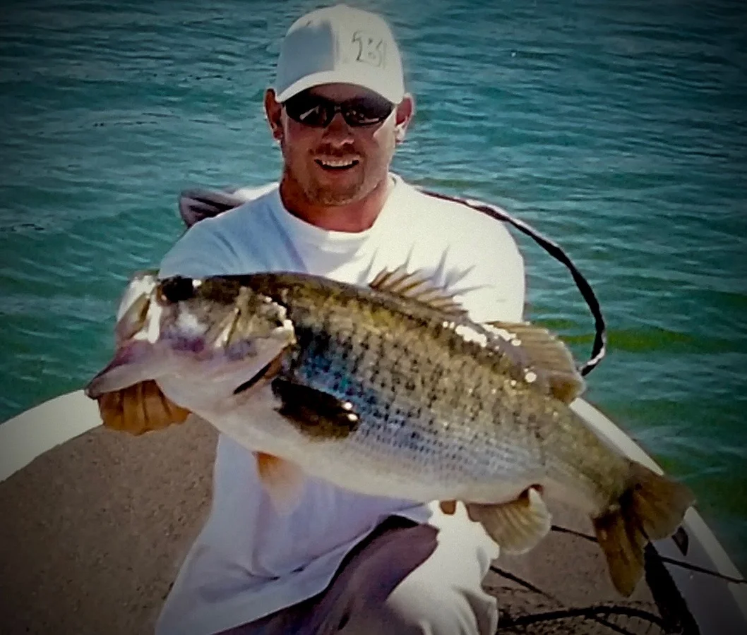Sean in his younger years while he was a Southern California fishing guide