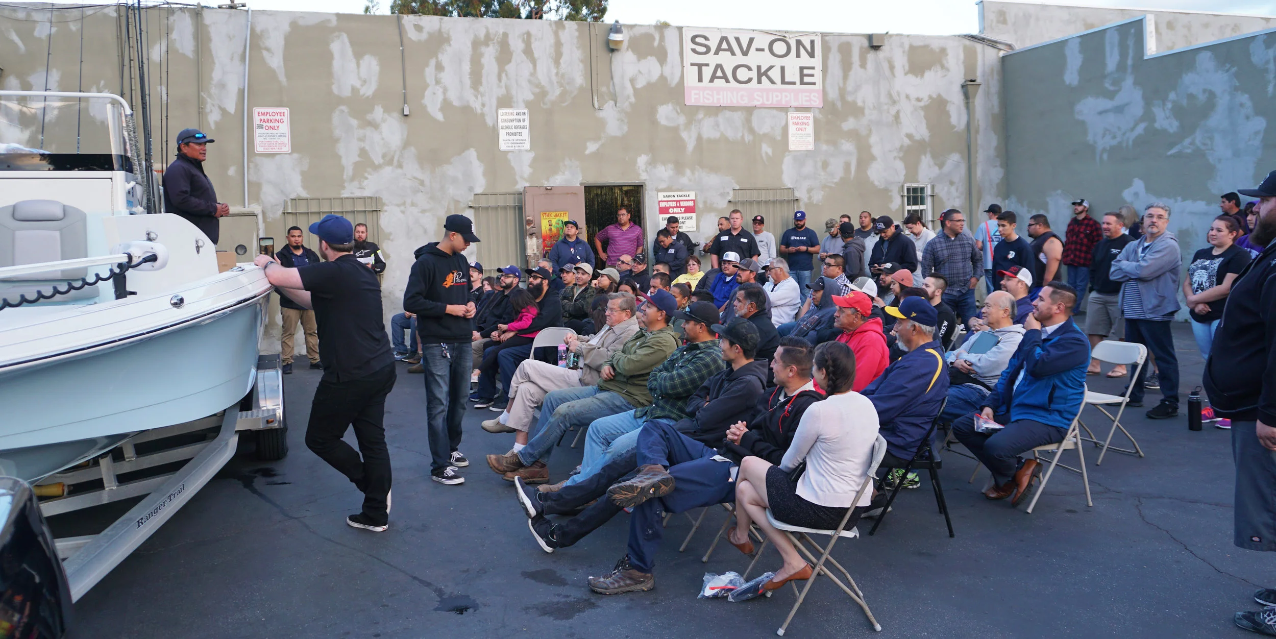 Between Benny Florentino’s outstanding information and the top shelf raffle swag from Sav-On, it’s no surprise there’s standing room only.
