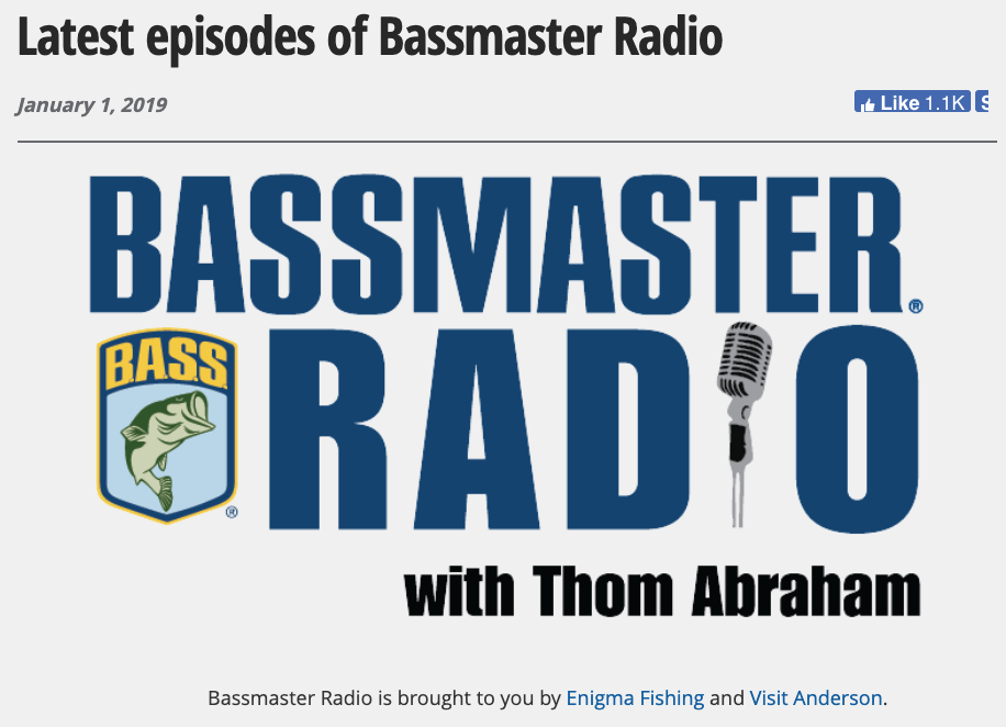 Siemantel Talks Big Bass Junior Championship w/ BASSMASTER Radio and Tom Abraham