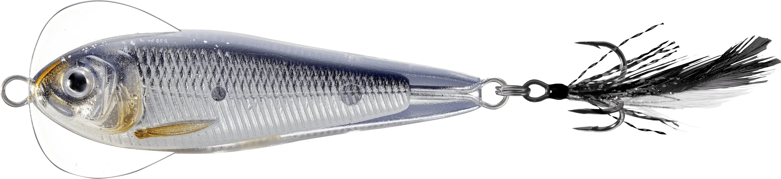 Booth 2508. Ideal for open water and ice fishing, LIVETARGET’s Flutter Shad features an exceptionally lifelike inner-profile compared to traditional jigging spoons. Injected Core Technology™ (ICT) enables the Inner-Core to host a life-like shad profile, while the Exo-Skin gives the lure its signature finesse action – comes in 5 weights and 10 colors. MSRP: $9.99.