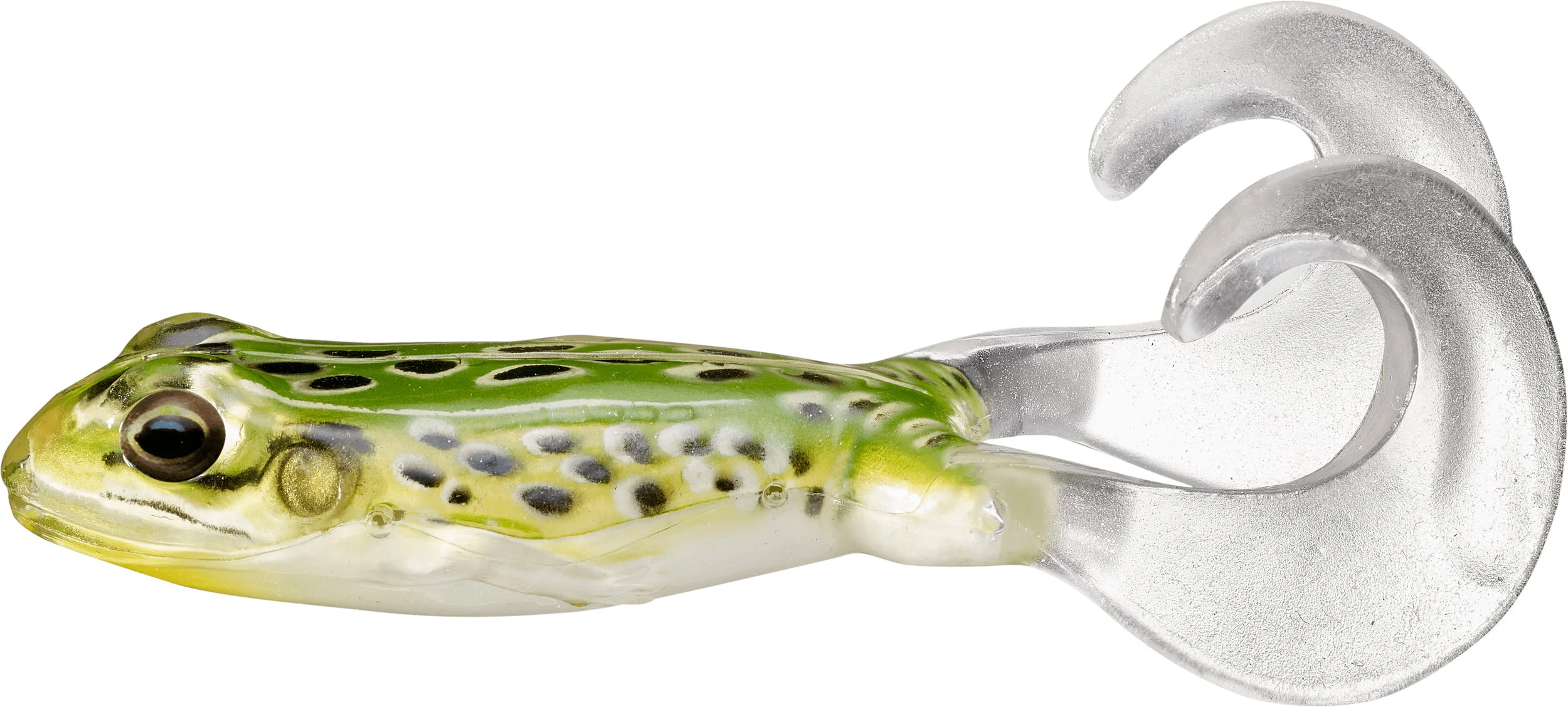 Booth 2508. Injected Core Technology™ (ICT) enables the LIVETARGET Freestyle Frog Inner-Core to host a life-like frog profile, while the Exo-Skin gives the lure its signature action on the surface and below. Comes in 3 sizes and 8 colors. MSRP: $9.99.