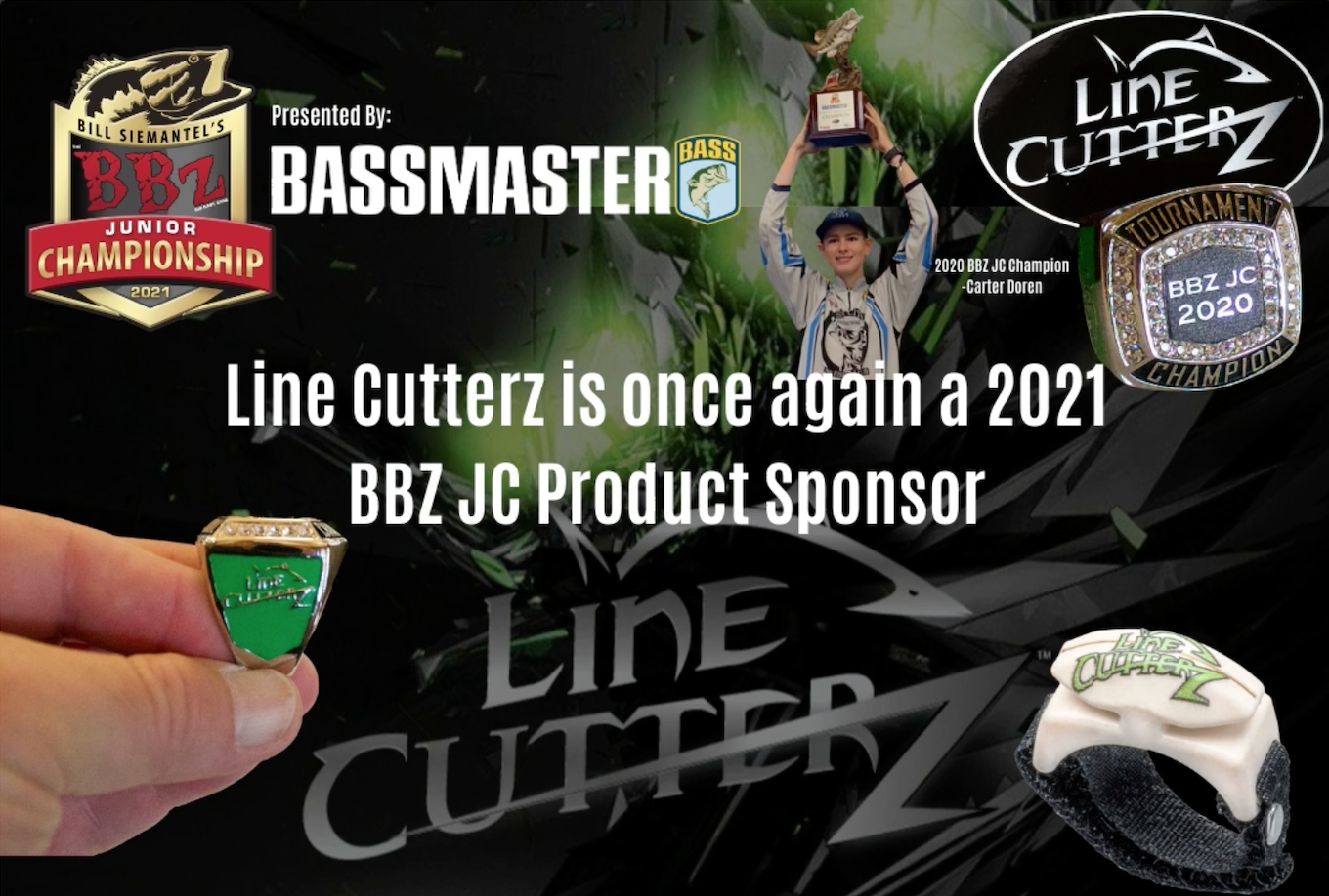 Line Cutterz Joins The 2021 BBZ JC Product Sponsor! The Ring With Bling!