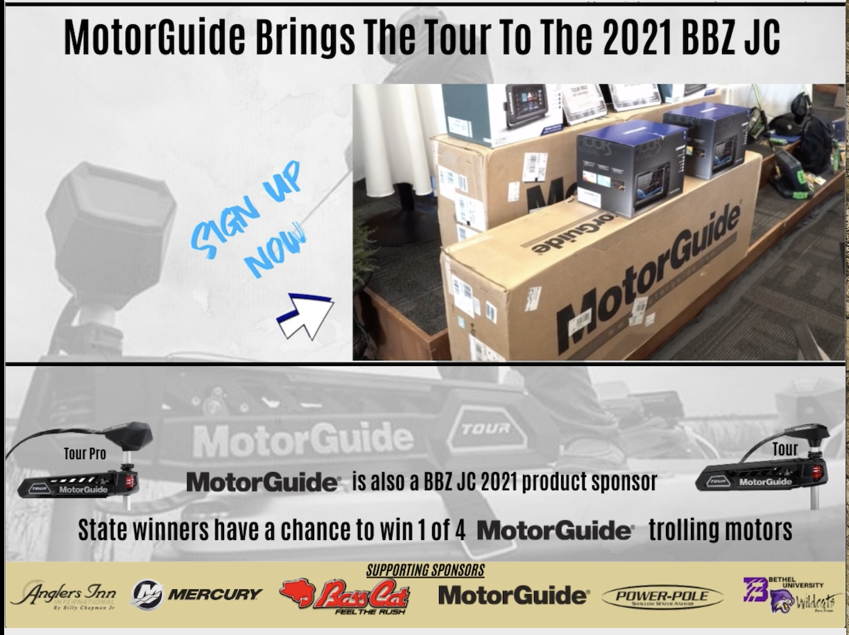 MotorGuide Becomes A 2021 BBZ JC Supporting / State / Product Sponsor