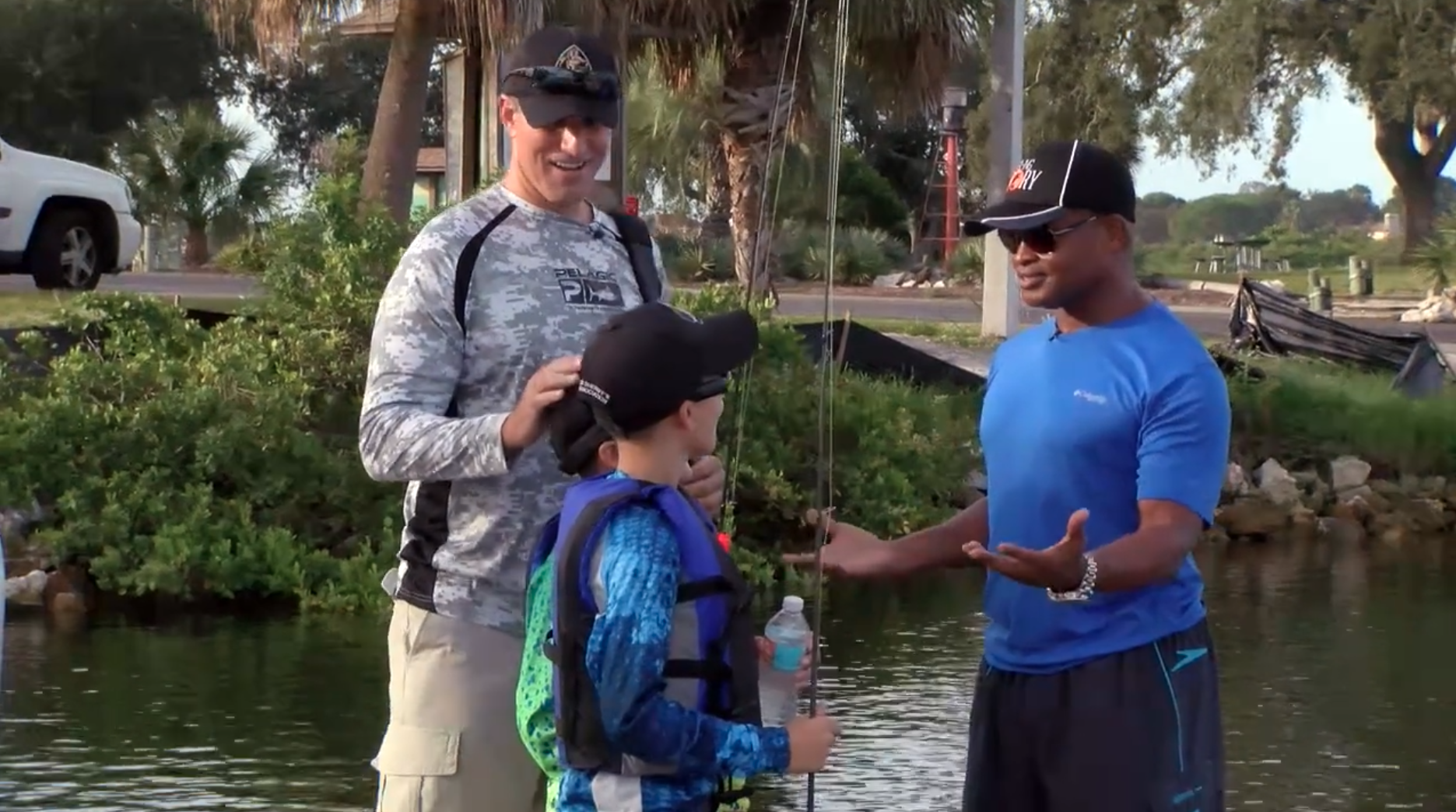 A Fish Tale Through the May Youth Foundation, angling show celebrity Ronnie Green “hooks” underprivileged kids with fishing, storytelling and outdoor fun