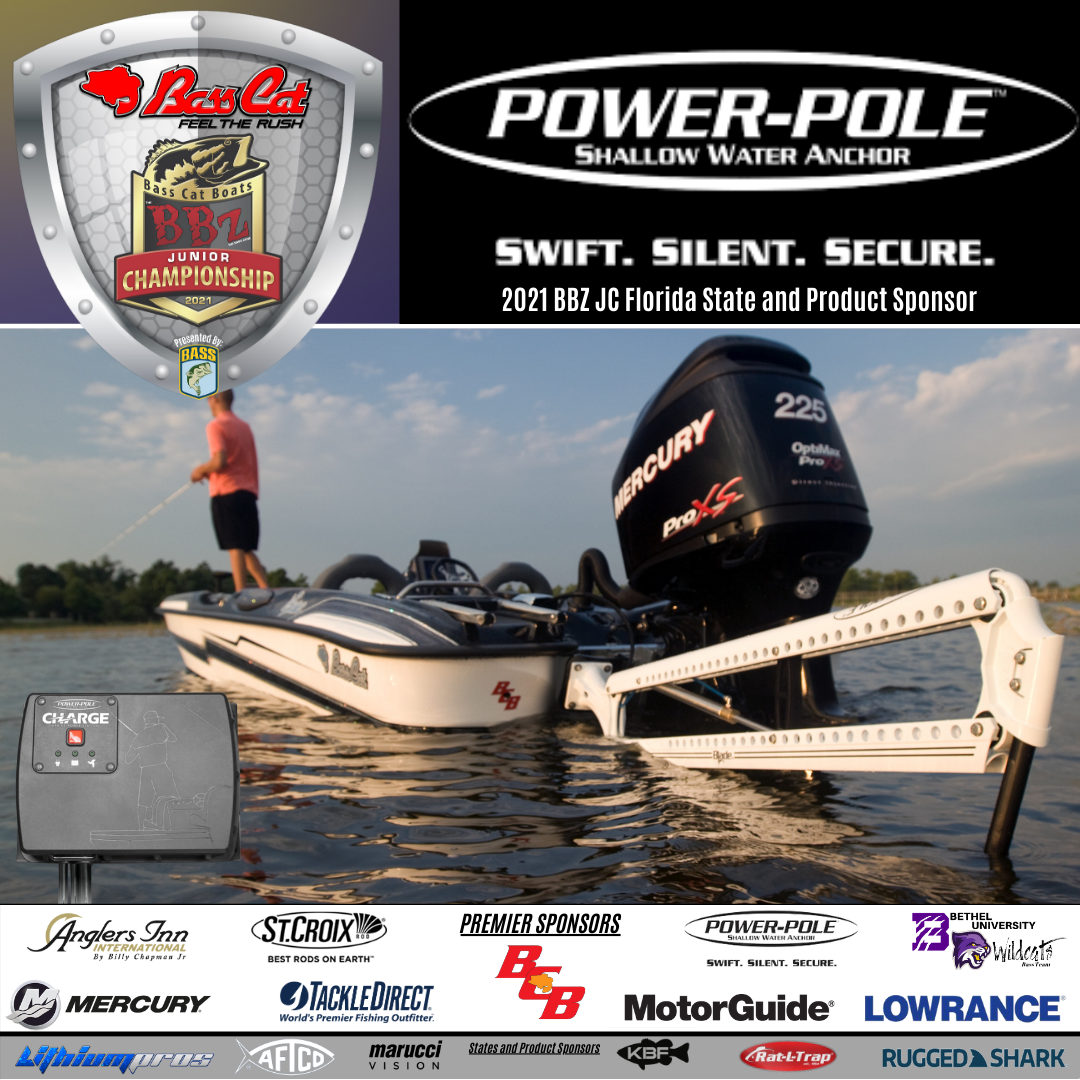 Power-Pole Backs 2021 BBZ JC Youth Bass Tournament 
