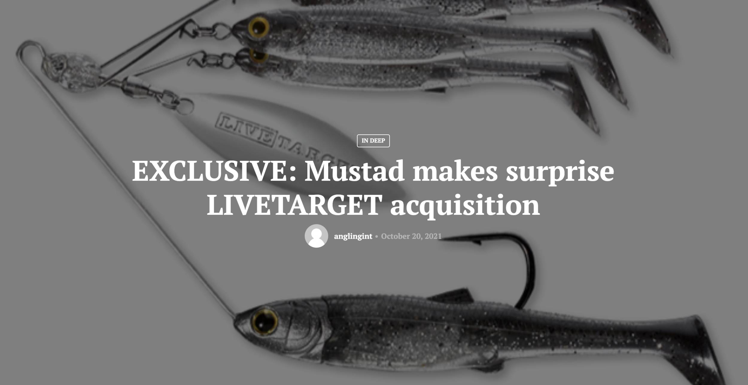 Mustad makes surprise LIVETARGET acquisition