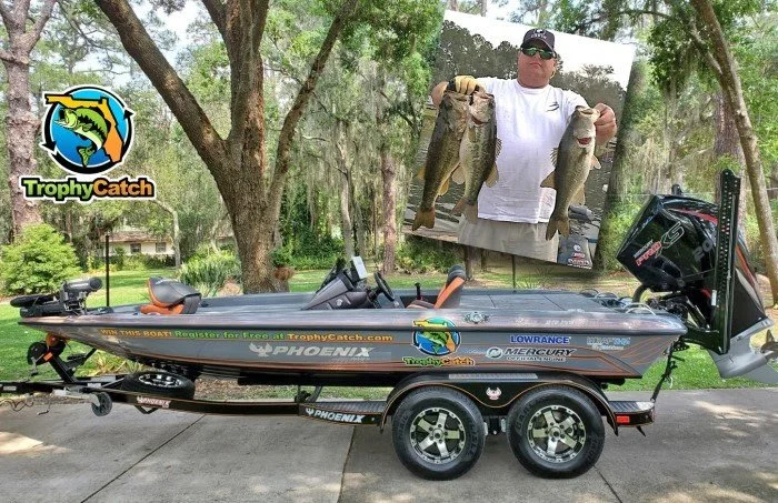 FLORIDA TROPHYCATCH PROGRAM AWARDS PHOENIX BASS BOAT