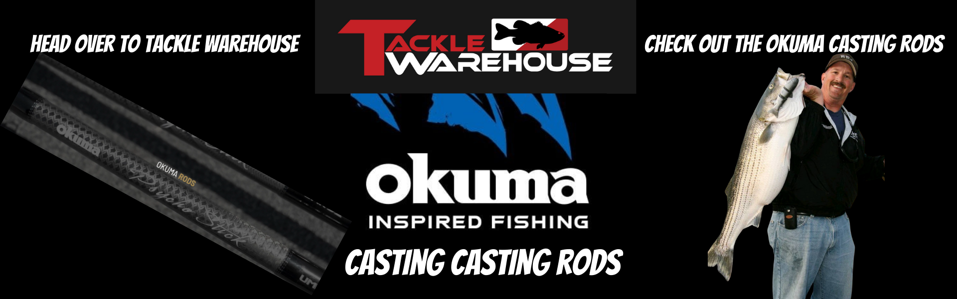 Okuma Casting Rods