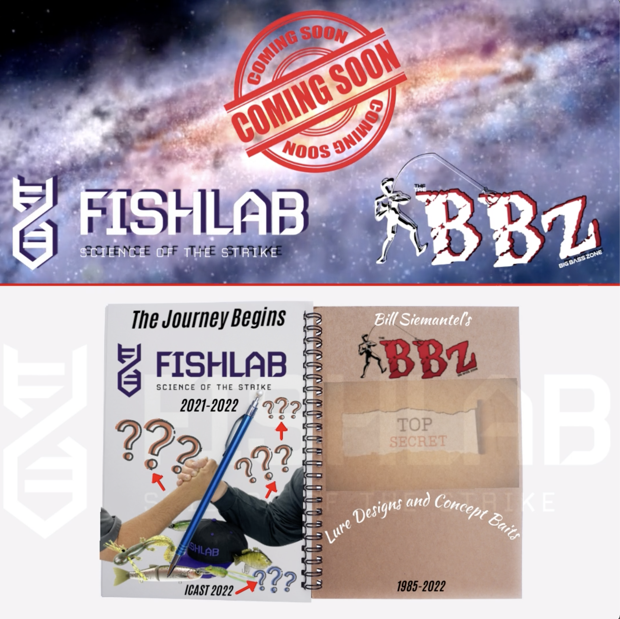 Get Ready For Some Exciting News For 2022. FishLab Tackle and BBZ